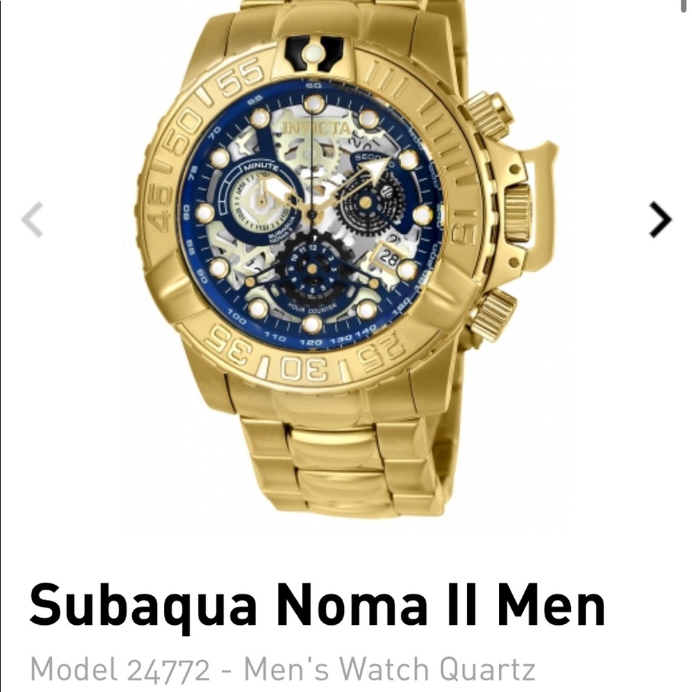 Mens watch Quartz-Subaqua Nova II